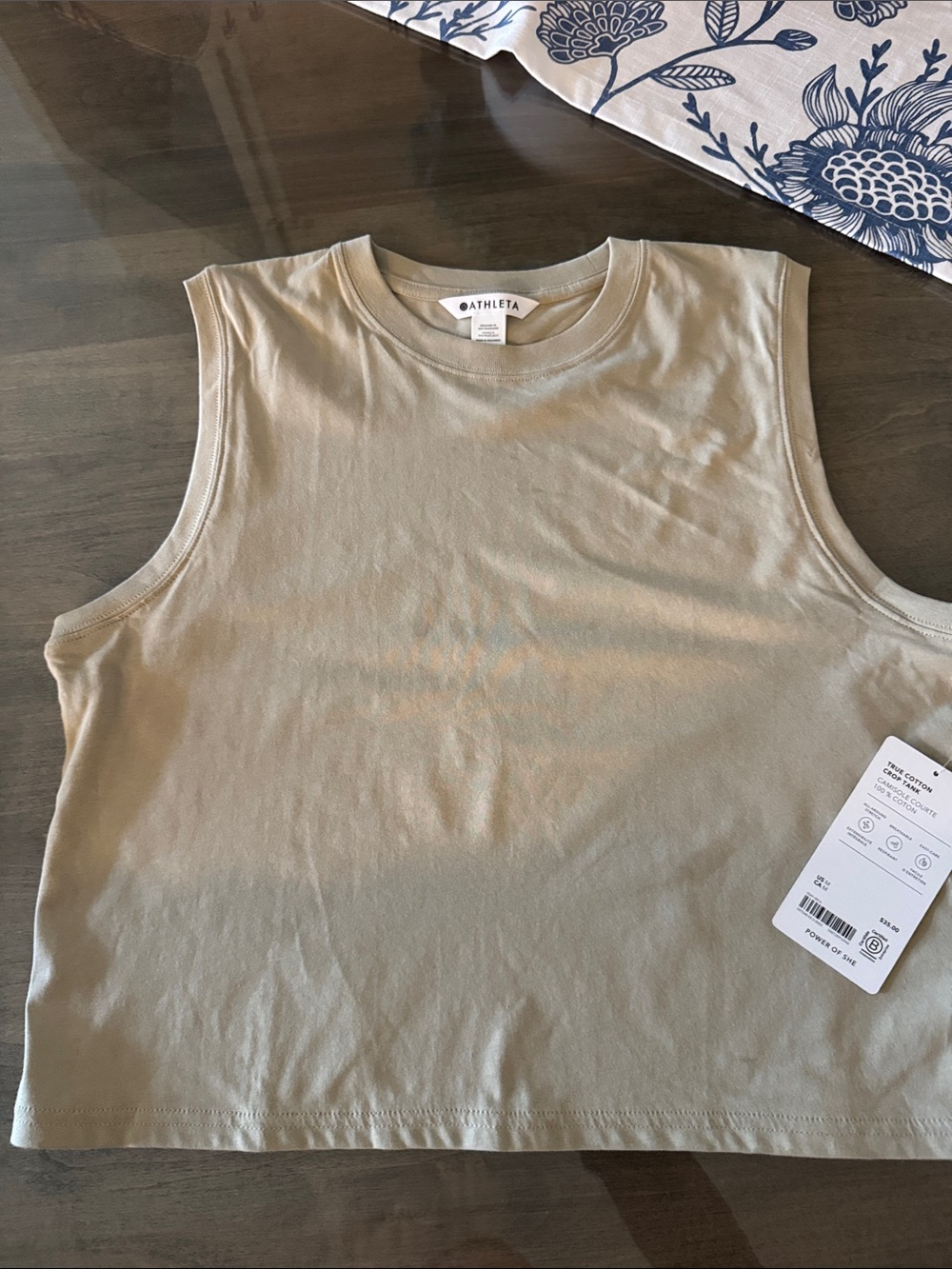 NWT Athleta Sleeveless Crop Muscle Tank